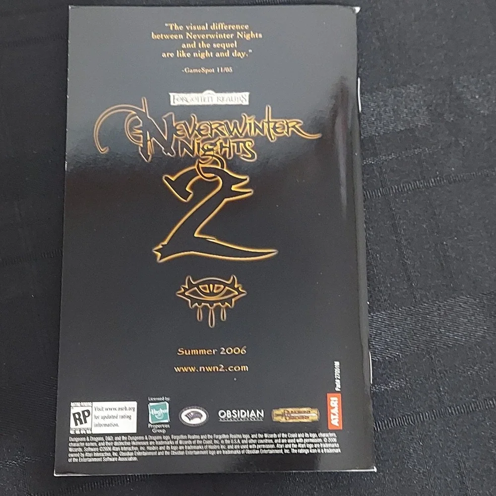 Dungeon & Dragons Online: Stormreach DVD-ROM PC 2006 MMORPG Windows XP‎